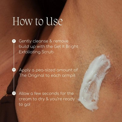Forgotten Skincare Underarm Brightening Deodorant Cream